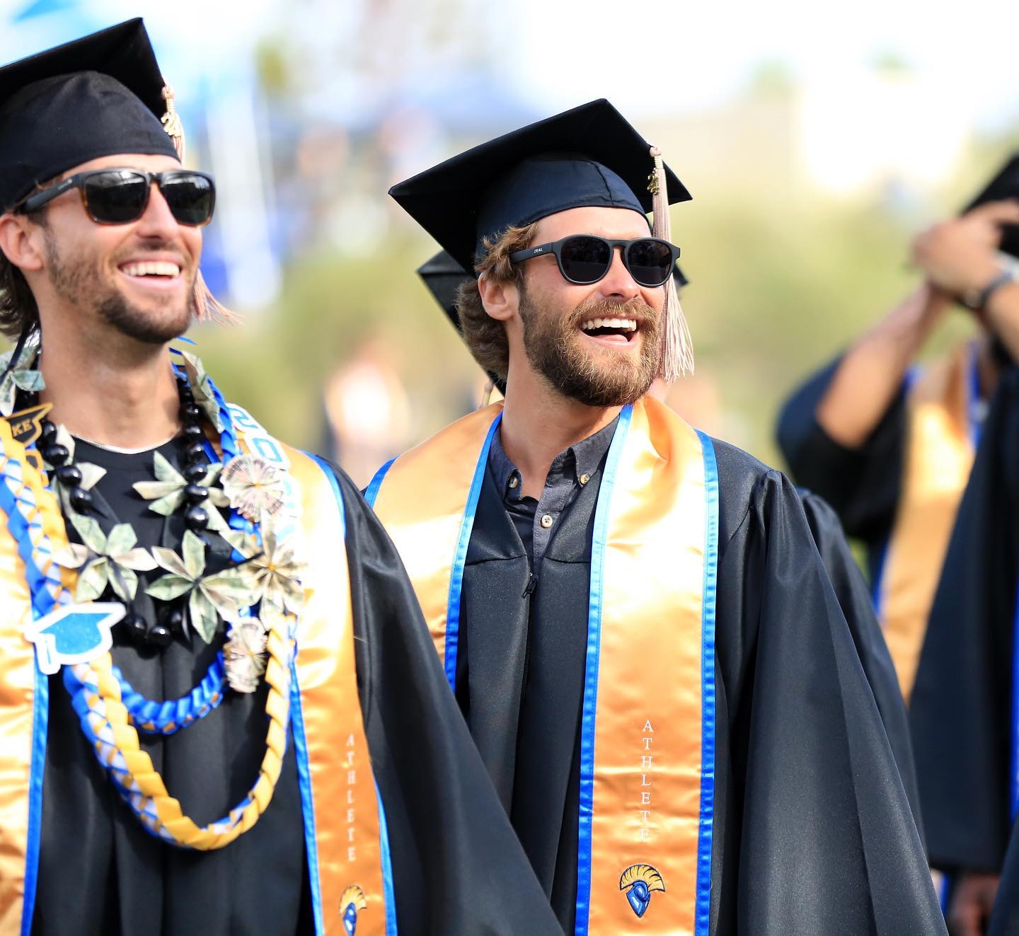 Lucas at his Westcliff University graduation